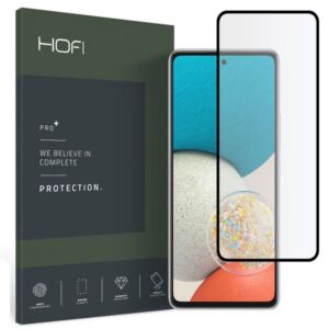 HOFI Tempered Glass Protector Pro For Samsung Galaxy A53 5G - Black