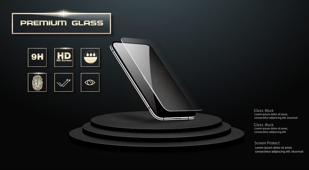 Glass screen protector