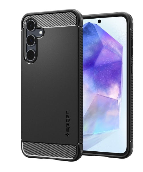 Spigen Rugged Armor Matte Black Case