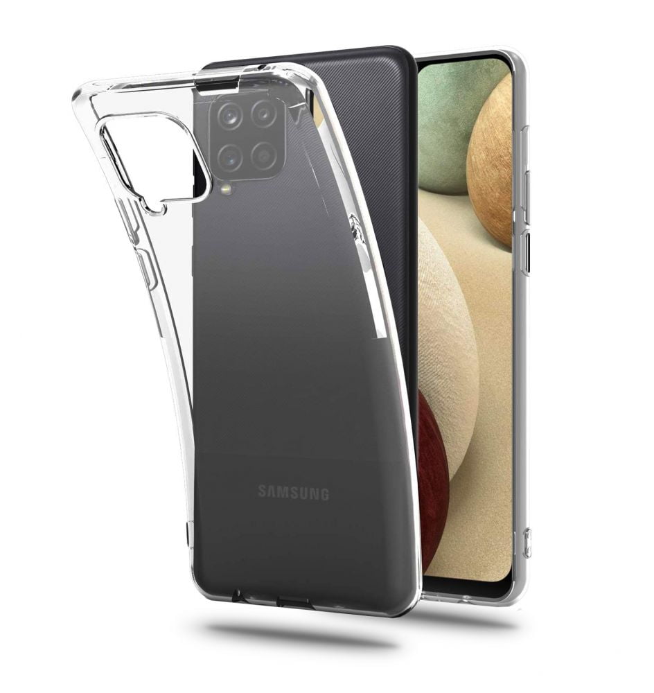 Samsung Galaxy A12 Tech-Protect Flexair Crystal Case - Clear