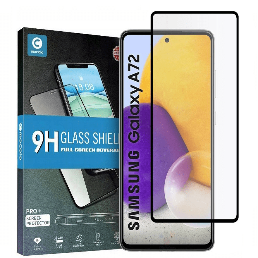 Samsung Galaxy A72 Mocolo Tempered Glass Screen Protectors - Clear