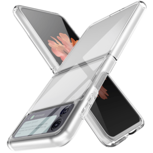 Samsung Galaxy Z Flip 3 Anti Scratch Acrylic Case Cover - Clear