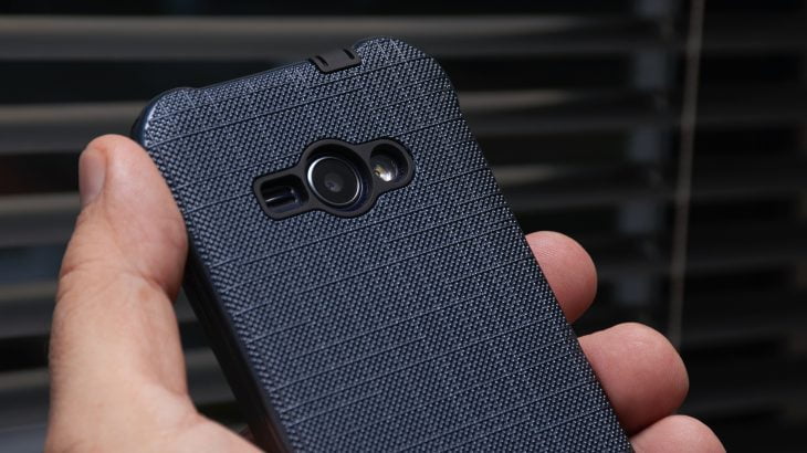 dark coloured phone case