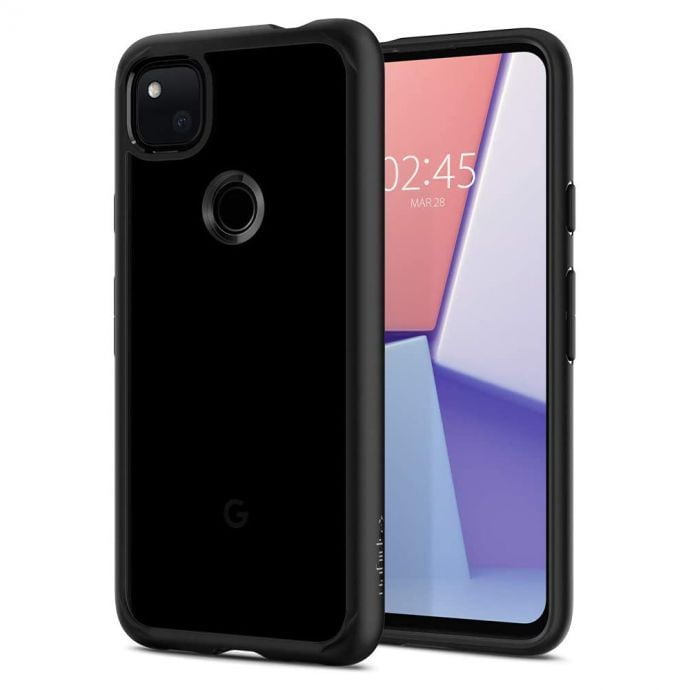 Google pixel 4a Spigen Ultra Hybrid Case Matte Black