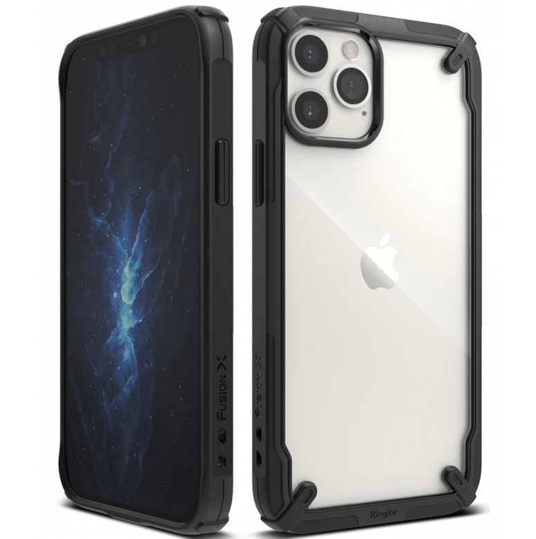 iPhone 12 & 12 Pro Ringke Fusion Case - Black