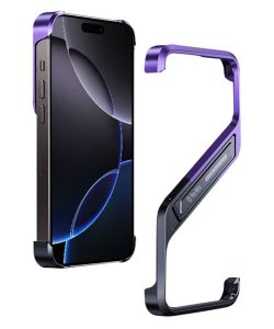 S-PRO Frameless Metal Stand Case and Screen Protector