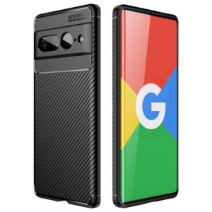ToughJAK Google Pixel 7 Pro Luxurious Carbon Fibre Case - Black