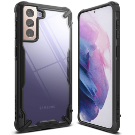 Samsung Galaxy S21 Plus Ringke Fusion Crystal Case Black